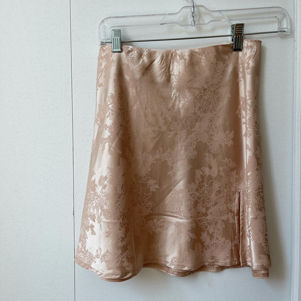 PRINCESS POLLY floral mini skirt